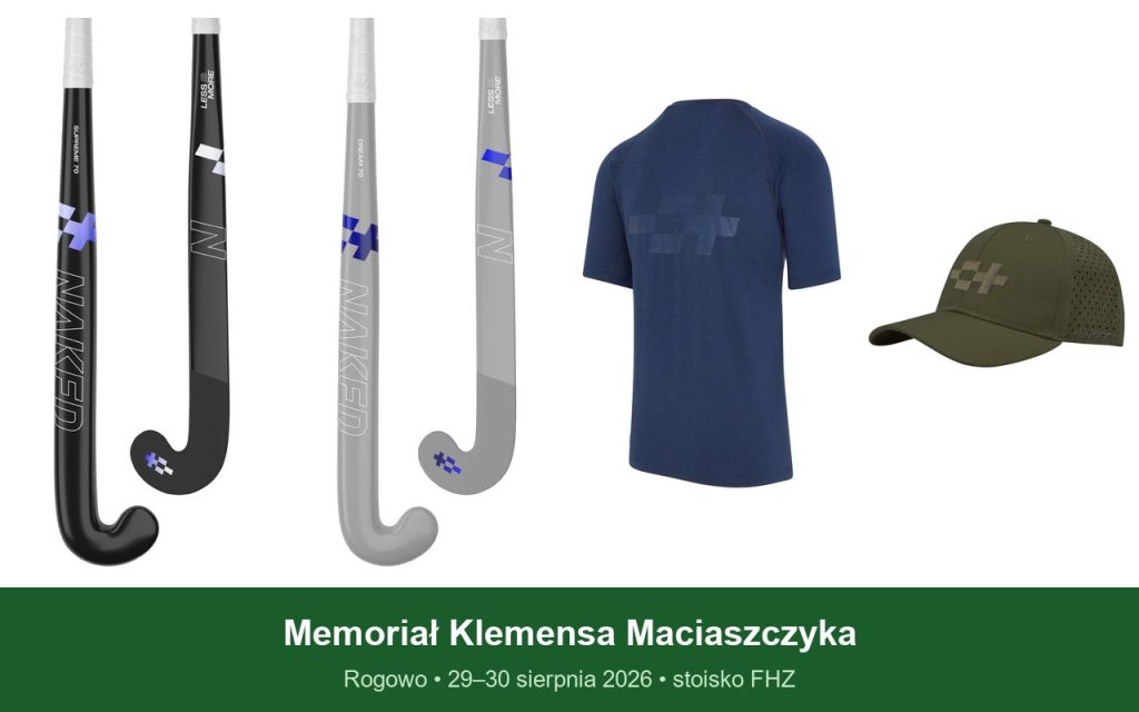 Kije, koszulka i czapka Naked – sprzęt, który przywozimy na stoisko w Rogowie