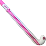 Mercian 201 Hockey Stick — white-pink 34
