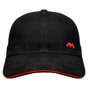 Mercian Cap  - Black, Grey or Red — black