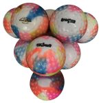 Club Training Ball Dimple (12 in a Bag) — rainbow-dimple