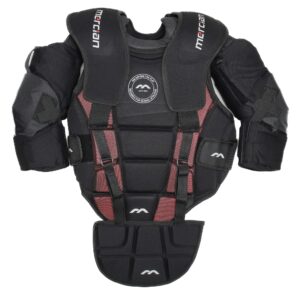 Mercian Evolution Pro Body Armour - Elite Goalkeeper Protection Black/Red — l