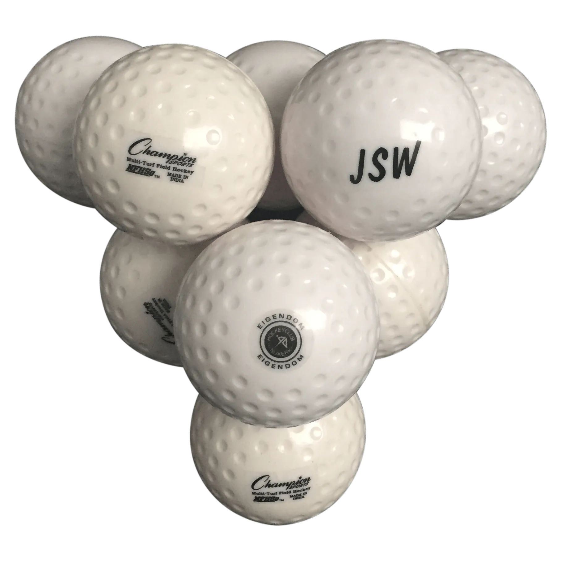 Club Training Ball Dimple (12 in a Bag) — white-dimple Club Training Ball Dimple (12 in a Bag) — white-dimple