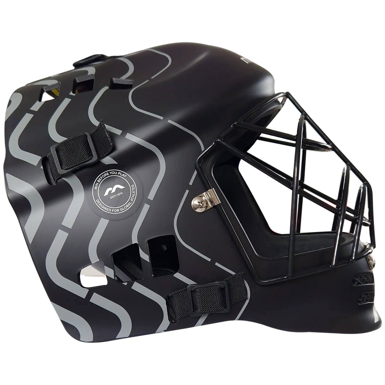 Mercian Genesis 3 XSmall Hockey Helmet - Youth U-10 with Cats-Eye Grill