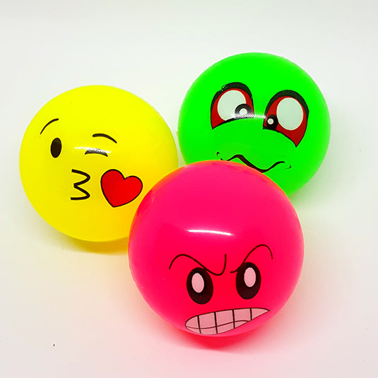 Mercian Emoji Ball Bag of 12 Assorted Mercian Emoji Ball Bag of 12 Assorted