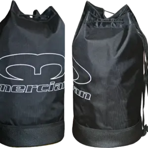 Mercian Ball Duffel Bag (holds 36 balls) - Black — black
