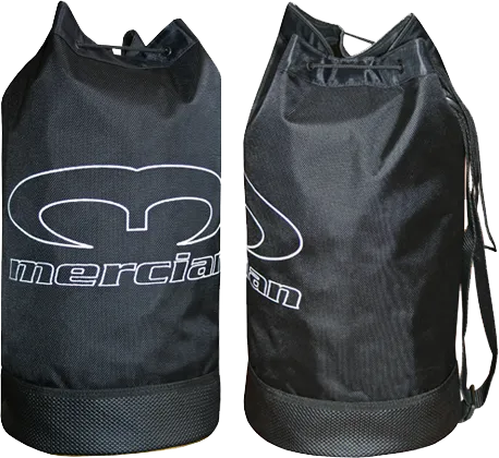 Mercian Ball Duffel Bag (holds 36 balls) - Black — black Mercian Ball Duffel Bag (holds 36 balls) - Black — black