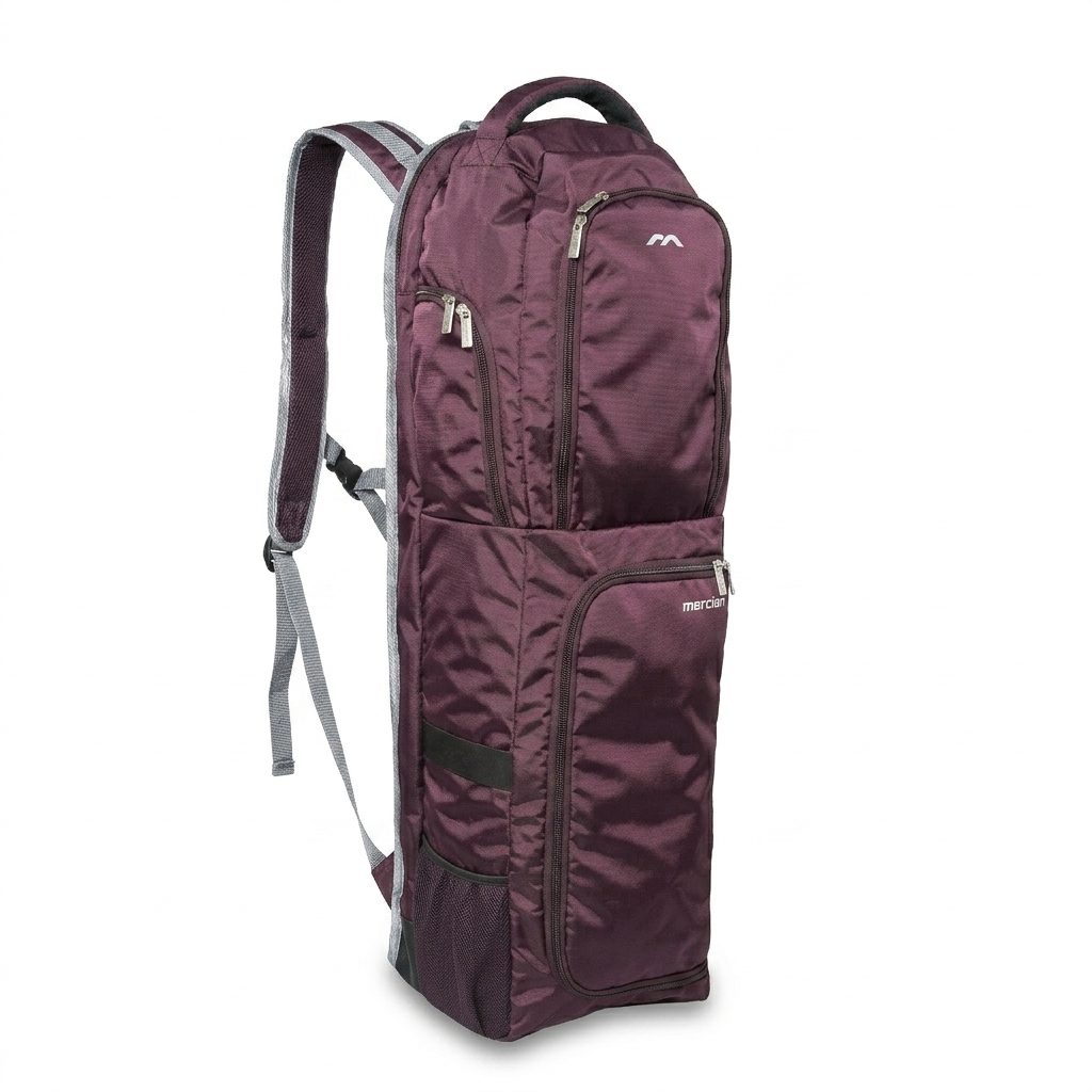 Mercian Evolution 1 Multi Stick Bag - Burgundy/Aqua, Grey/Lime or Navy/Orange — burgundy-aqua Mercian Evolution 1 Multi Stick Bag - Burgundy/Aqua, Grey/Lime or Navy/Orange — burgundy-aqua