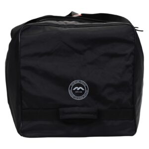 Genesis 2 Goalkeeping Bag 2024 - Lightweight, Wheeled, Spacious Storage — black