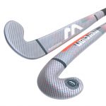 Mercian Evolution CKF35 Ultimate V2 Bend Hockey Stick - Intermediate Composite Stick — 35 silver-carbon-orange
