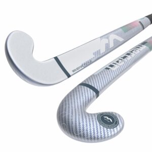 Mercian Evolution CKF55 Xtreme Bend Hockey Stick - Advanced Composite Stick — 35 silver-carbon-grey