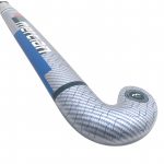 Mercian Evolution CKF65 Pro Bend Hockey Stick - Advanced Composite Stick — 37-5 silver-carbon-royal