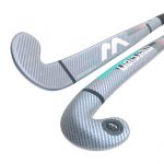 Mercian Evolution CKF75 Ultimate V2 Bend Hockey Stick - Advanced Composite Stick — 36-5 silver-carbon-aqua