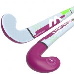 Mercian Genesis CF25 Hockey Stick - Intermediate Composite Stick — 35 grey-purple