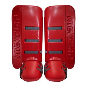 Mercian Evolution Pro Legguards Red — red l