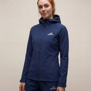 Kurtka softshell damska - granatowy