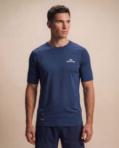 Naked Men's Training Shirt - Navy — navy xl