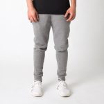Mercian Slim Fit Cotton Sweatpants — grey l