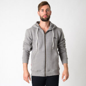 Mercian Mens Hoodie — grey l