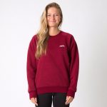 Mercian Ladies Sweater — maroon l