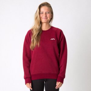 Mercian Ladies Sweater — maroon l