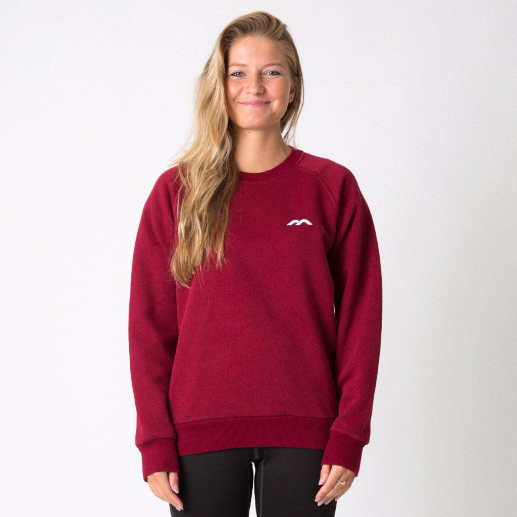 Mercian Ladies Sweater — maroon l