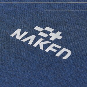 Naked Men's Training Shirt - Navy — navy l