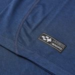 Naked Men's Training Shirt - Navy — white xl