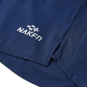 Naked Men's Short - Navy — white l