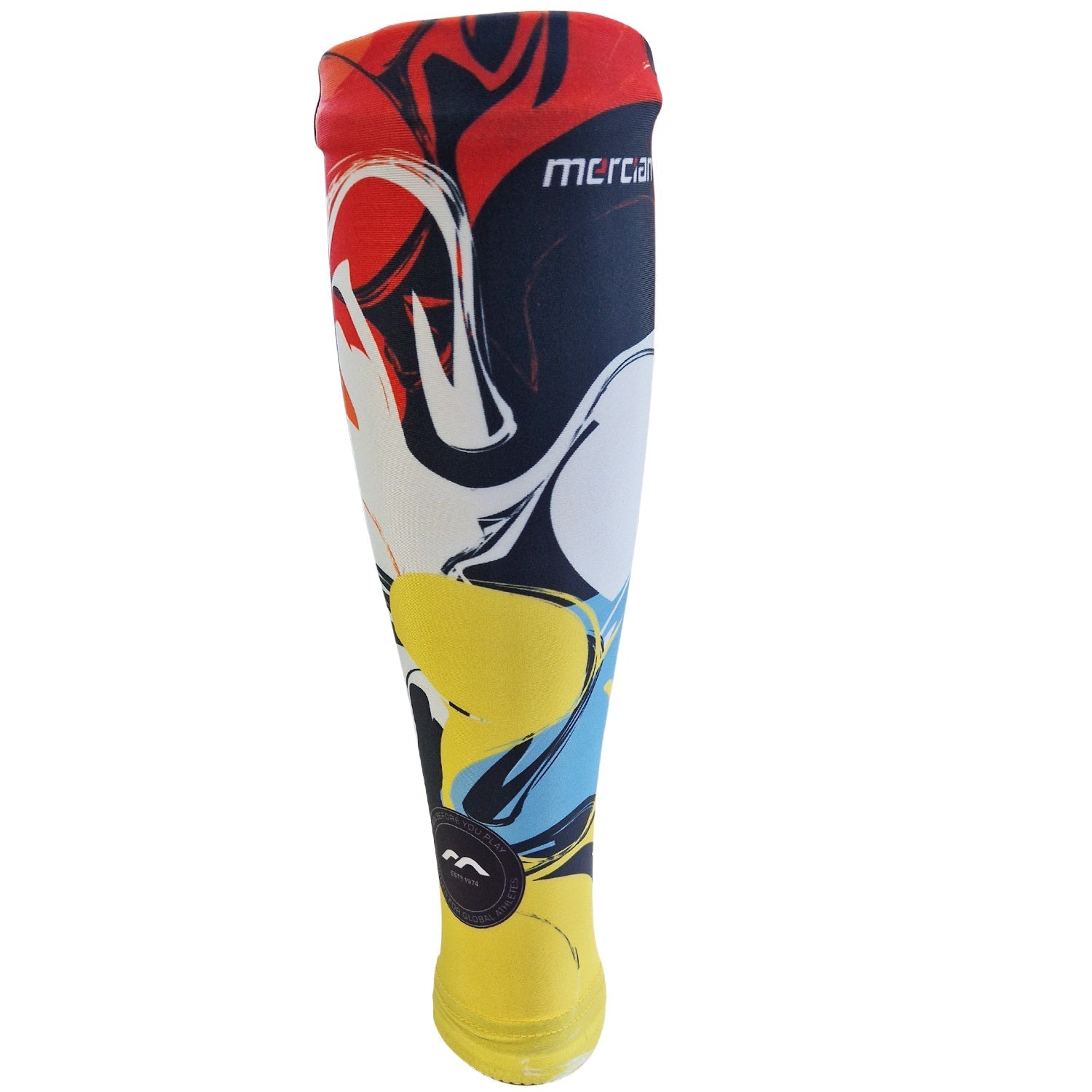 Elite Shin Liners — colour-swirl junior Elite Shin Liners — colour-swirl junior