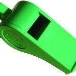 Mercian Plastic Whistle — hot-pink