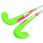 Mercian Genesis Wood Hockey Stick 22" to 32" Sizes — 22 neon-rubine