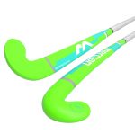 Mercian Genesis Wood Hockey Stick 22" to 32" Sizes — 22 neon-aqua