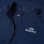 Ladies LS 1/4 Zip Shirt - Navy
