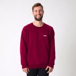 Mercian Mens Sweater — maroon l