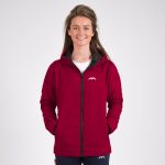 Mercian Ladies Padded Jacket — maroon l