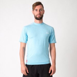 Mercian Mens Gym Shirt — blue l